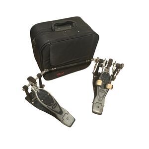 Pearl P2002C PowerShifter Eliminator Chain-Drive Double Bass Drum Pedal W/ Case